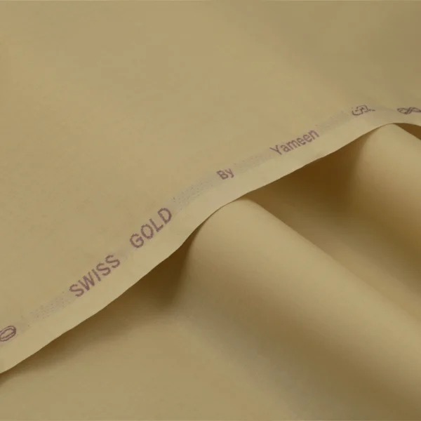 Swiss Gold - Summer 100% Premium Cotton (Stiff Finish) L-1 - Image 2