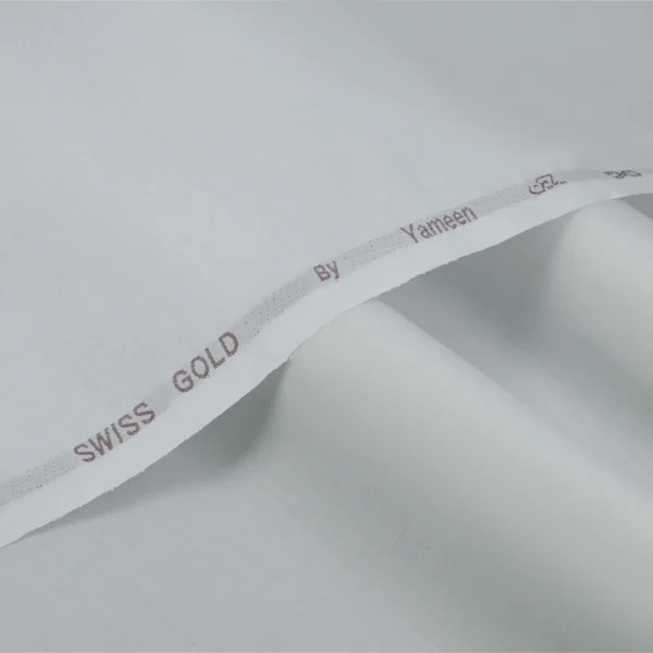 Swiss Gold - Summer 100% Premium Cotton (Stiff Finish) L-1 - Image 3